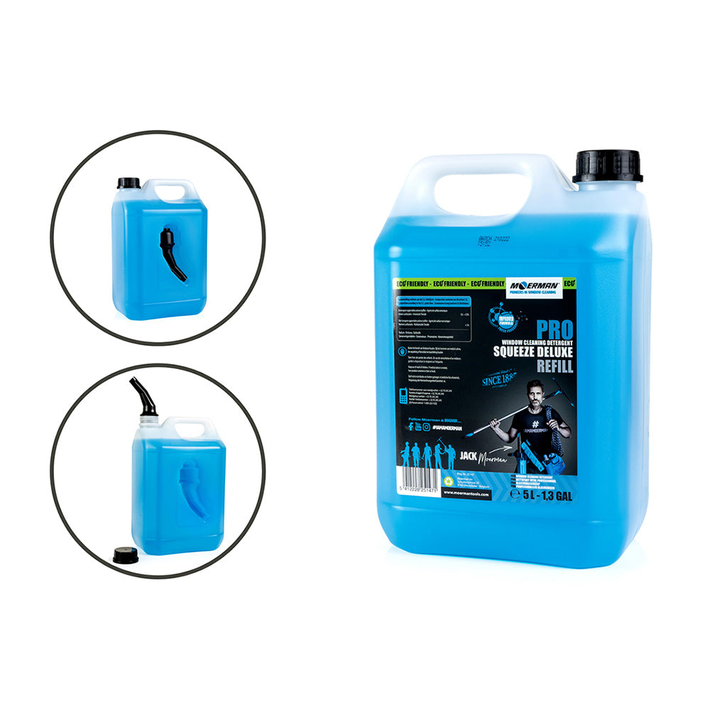 Moerman Squeeze Deluxe Glass Cleaner, 5 Litre, Example